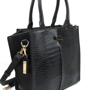 Hex Handbag Black 1