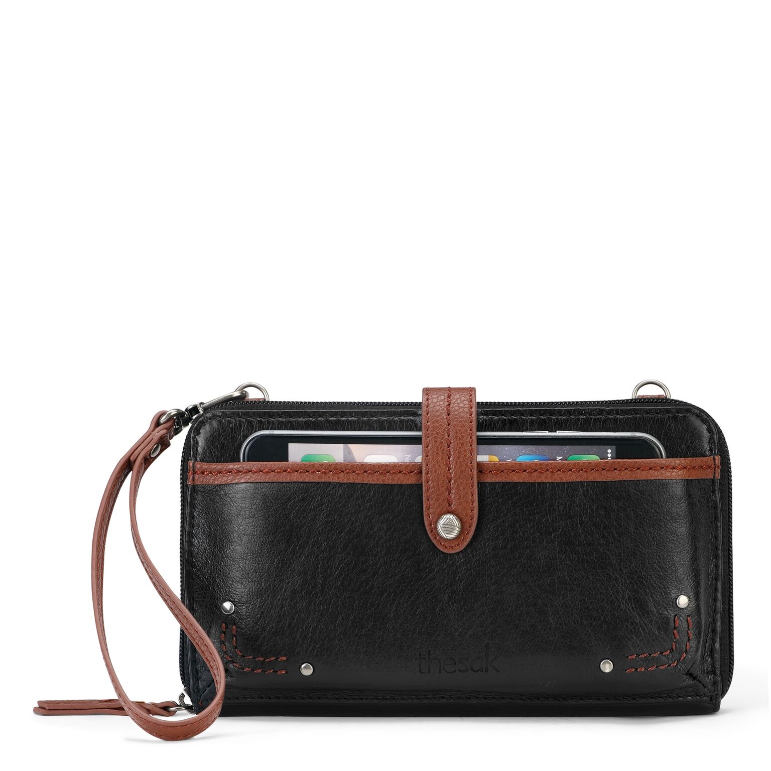 Iris Leather Large Smartphone Crossbody Mini Bag | Purse | Wallet
