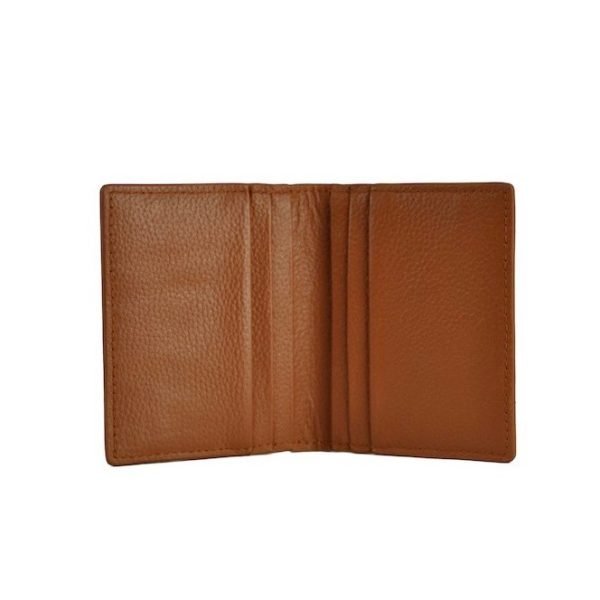 Leather Card Holder_Tan