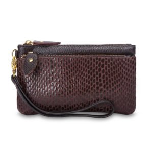 Anya Leather Wallet Brown