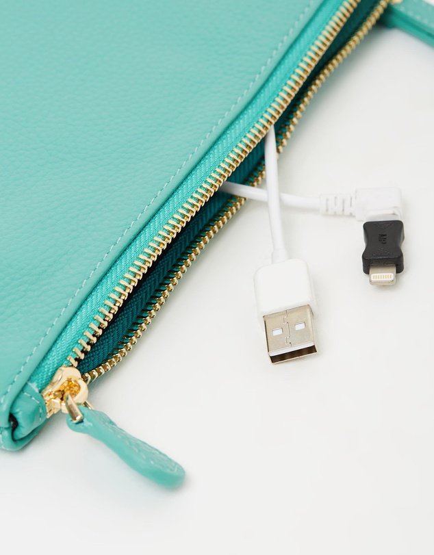 Mighty Purse - Almond Purse with Built-in Phone Charger | Peter's of  Kensington