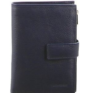Pierre Cardin Ladies Leather Wallet_navy