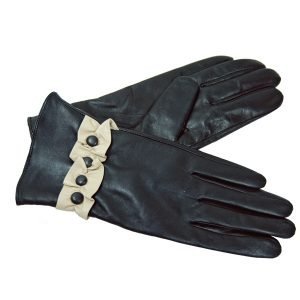 Ruffle Button Glove