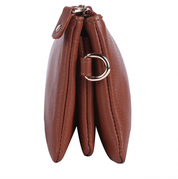 Eve Leather Clutches_Tan_side1