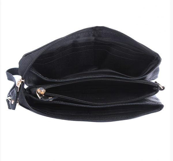 Eve Leather Clutches_blk_open