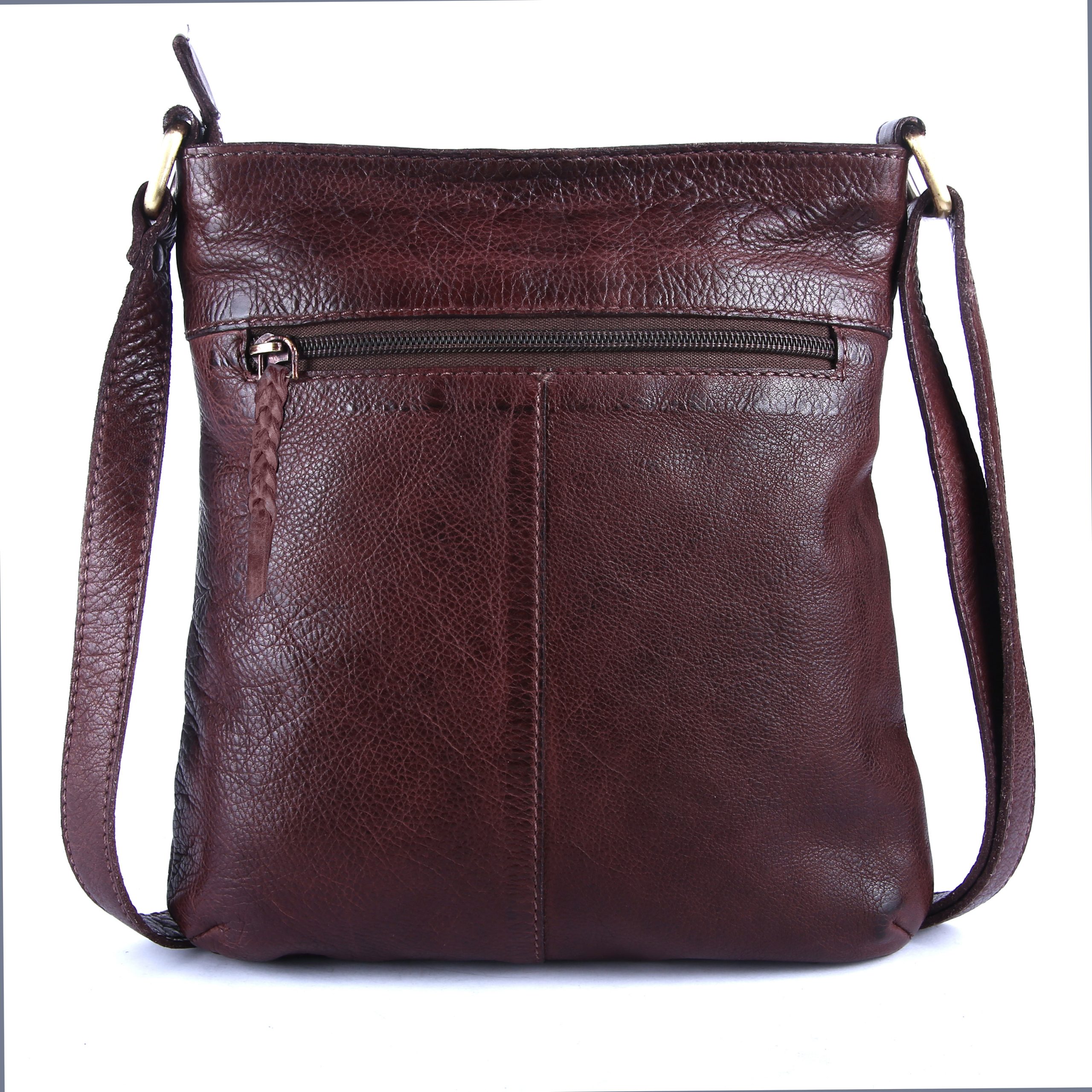 Bates Leather Crossbody Bag | Leather | Handbag | The Leather Crew