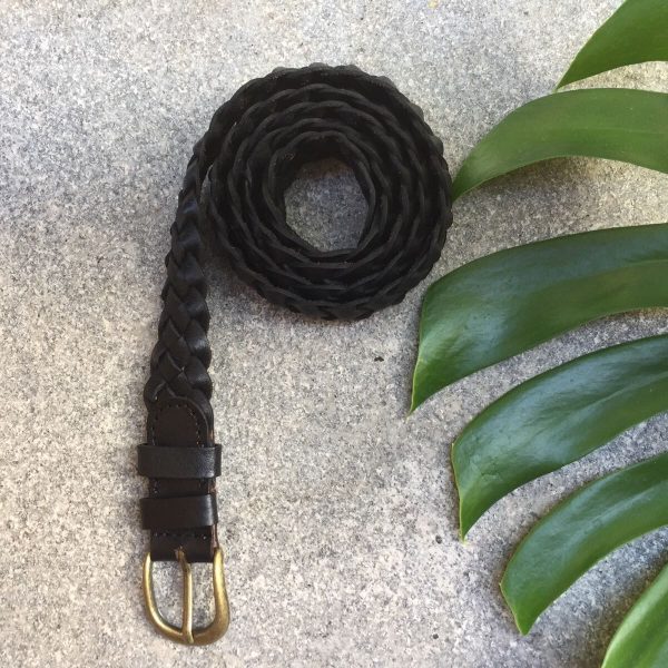 Vintage Braid Belt | Leather Belts | Belts | The Leather Crew